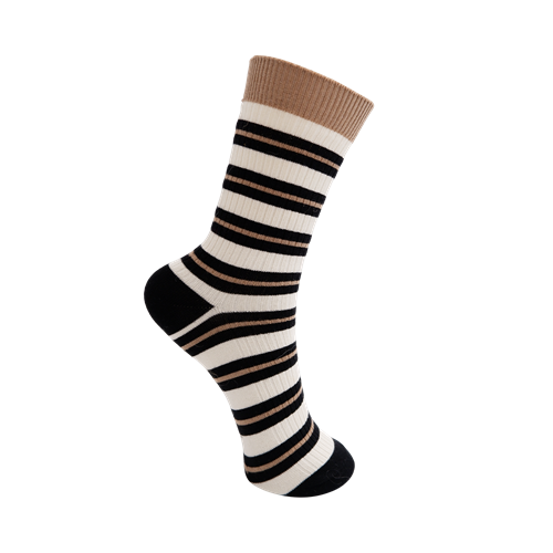 BC Brenda Sock Khaki / Black 